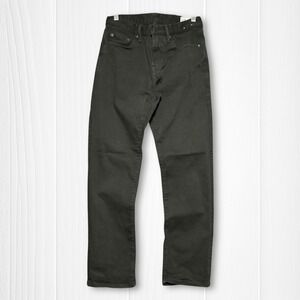 Gap Straight Gapflex Men Dark Olive Green Jeans Pants Size 28x30